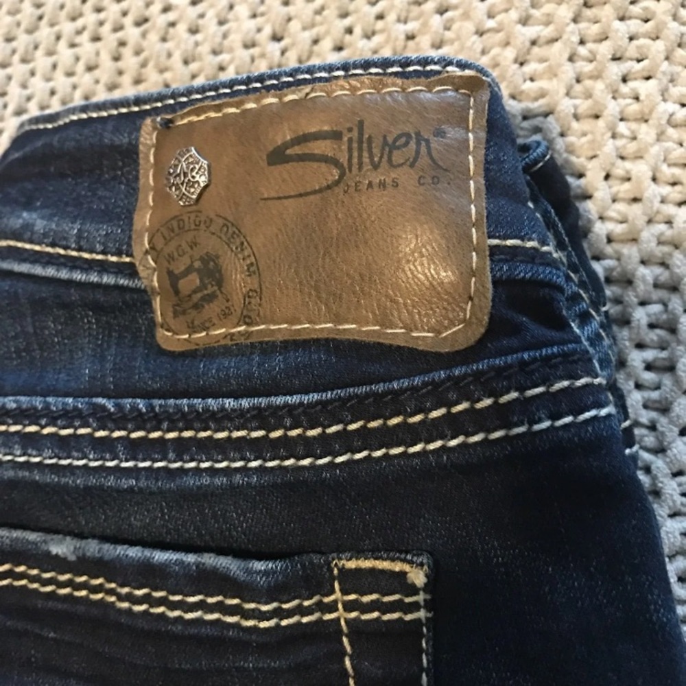 Silver jeans